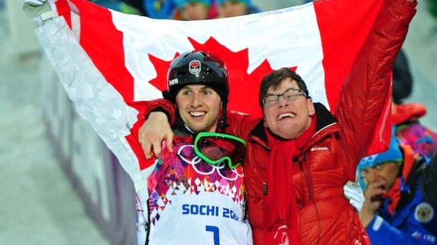 Alexandre Bilodeau is inspired by brother to win Olympic gold